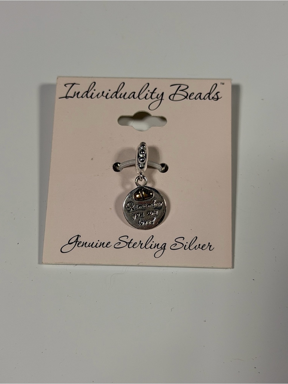 Kohl's Sterling Silver Grandma Charm Pendant with Gold Accent